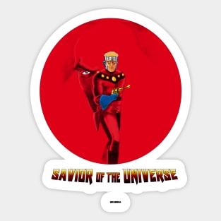 Flash Gordon the Savior Sticker